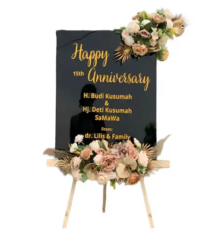 Papan Bunga Akrilik Delta Pawan