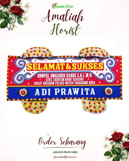 Papan Bunga Ucapan Selamat Delta Pawan